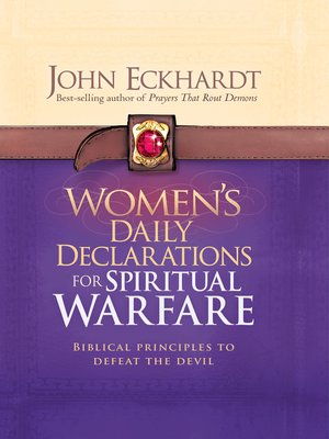 cover image of Women's Daily Declarations for Spiritual Warfare